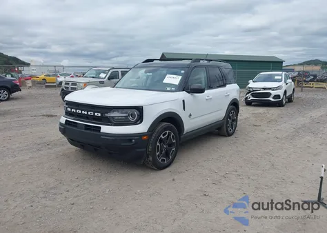 2021 Ford Bronco Sport Outer Banks z USA, uszkodzony, nr VIN 3FMCR9C63MRA28805